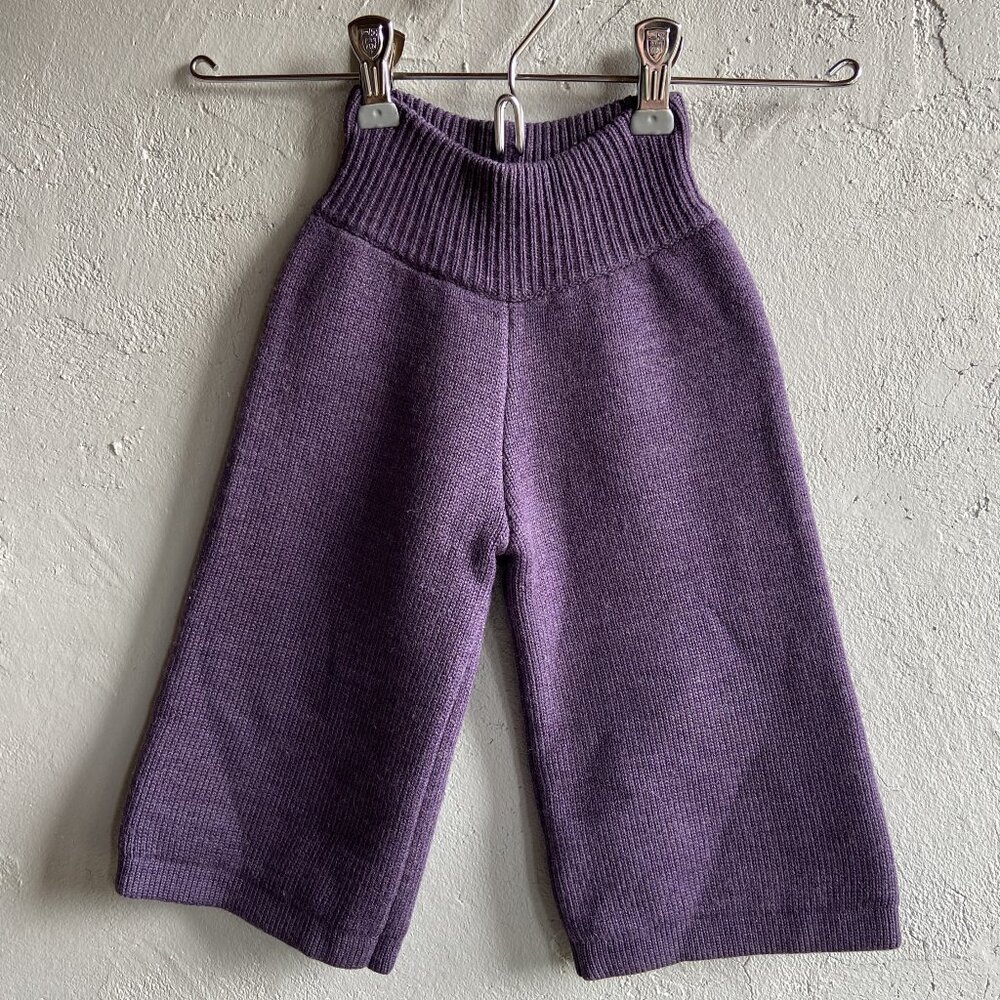 Sloomb Sustainablebabyish M Wool Longies - Fig